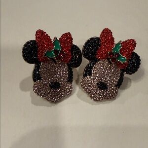 Minnie Mouse Baublebar Holiday Earrings